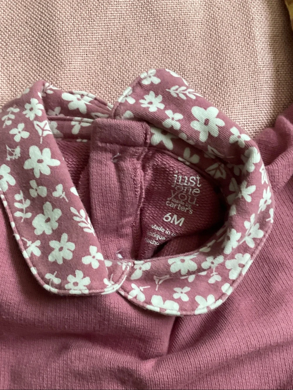 Carter's Floral Mint and Navy Mix Kids Pajama Bottoms